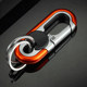 Men's key chain business waist hanging car key chain pendant key chain creative double ring key ring motorcycle