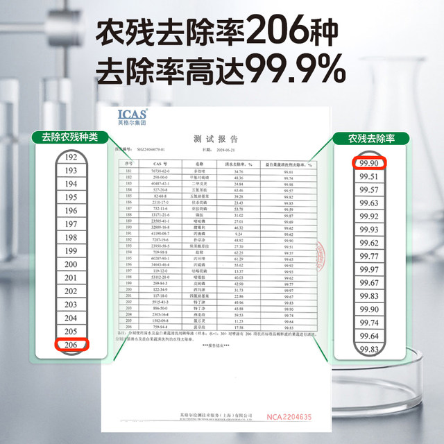 Fruit and vegetable cleaning agent for pregnant women, mother and baby, natural pesticide residue removal, fruit cleaning agent, food grade detergent