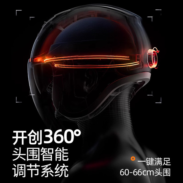 Two Little Bees 3C Certified Electric Motorcycle Helmet Men's Winter Warmth Large Size 2025 New Style Women's Large Head Circumference