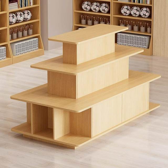 
Zhongdao Display Cabinet Product Display Shelf Tobacco, Wine, Mother and Baby Sample Supermarket Dumpling Promotional Flowing Table Store Snacks