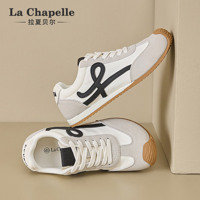 La Chapelle Mango Toe Moral Training Shoes for Women 2025 New Autumn Hot Style Breathable Forrest Gump Shoes Versatile Casual Shoes
