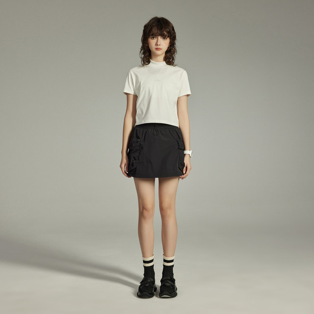 Guyuka GUUKATECH functional outdoor sports and casual short skirt for women summer thin breathable printed pocket skirt