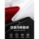 Mid-sleeved T-shirt for women black v-neck summer 2023 new slim base shirt French temperament chic slanted neck top for women
