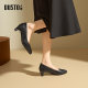 Dadong black pointed toe high heels for women 2025 new summer commuter women's shoes professional interview work shoes