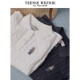 Teenieweenie Women's sweater 2025 spring and summer new twisted texture, light luxury short sleeve POLO shirt