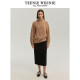 TeenieWeenie Bear Women's Winter Clothing Nordic Style French Turnis Neck Sweater and Knitted Sweater
