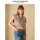 TeenieWeenie Bear Autumn Style Soft Glutinous Knitted Sweater Vest Sweater Outside Women's Dopamine