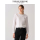 TeenieWeenie Bear Women's Sweatshirt 2025 Spring New Academy Casual American Round Neck Simple Top
