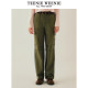 TeenieWeenie Bear Women's Winter Jeans Working Pants Loose Straight Trousers Casual Pants
