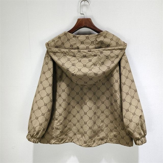 
Fashion mom spring and autumn Korean style coat windbreaker t women's 2024 new style foreign style age-reducing jacket large size loose upper