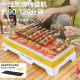 Jeep Outdoor Disposable BBQ Grill Camping Smokeless Tools BBQ Grill Supplies Portable Folding Skewers
