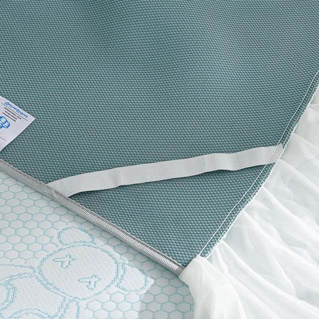 
Category a maternal and infant grade cooling mat, ice silk mat, washable, machine washable, cool bean mat, bed skirt, three-piece set, air-conditioned soft mat