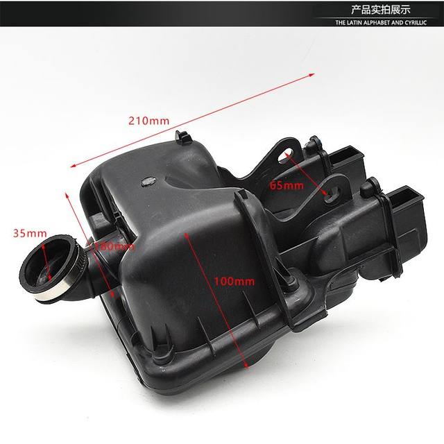 Motorcycle Dayang DY100 air filter filter assembly curved beam vehicle TBT110 air filter assembly