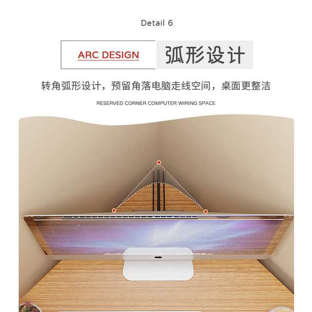 
Small apartment desk triangle study desk corner corner computer desk corner simple home writing desk