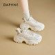 Daphne thick-soled high-heightened dad shoes for women in spring and summer 2025 new casual small fragrance style hot outdoor sports shoes