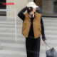 YAYA YAYA 2024 Autumn and Winter Fashionable and Versatile Women's Short Down Jacket Vest Down Jacket