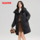 Duck Down Jacket Women's 2024 Winter New Arrival Mid-Length Loose Versatile Thick Duck Down Warm Jacket Y