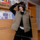 YAYA YAYA 2024 Autumn and Winter Fashionable and Versatile Women's Short Down Jacket Vest Down Jacket