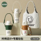 Christmas gift custom thermos cup for women with high appearance, high quality and exquisite bounce straight drinking cup portable and oblique straddle adult
