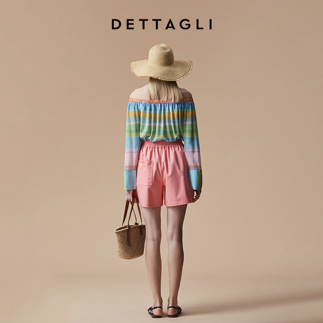 Dettgli/Detari's new retro rainbow color stri