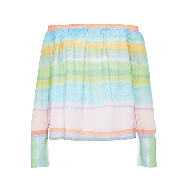 Dettgli/Detari's new retro rainbow color stri