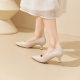 Dadong women's singles shoes work 2025 spring new professional women's shoes formal clothing pointed toe leather shoes stiletto heels for women
