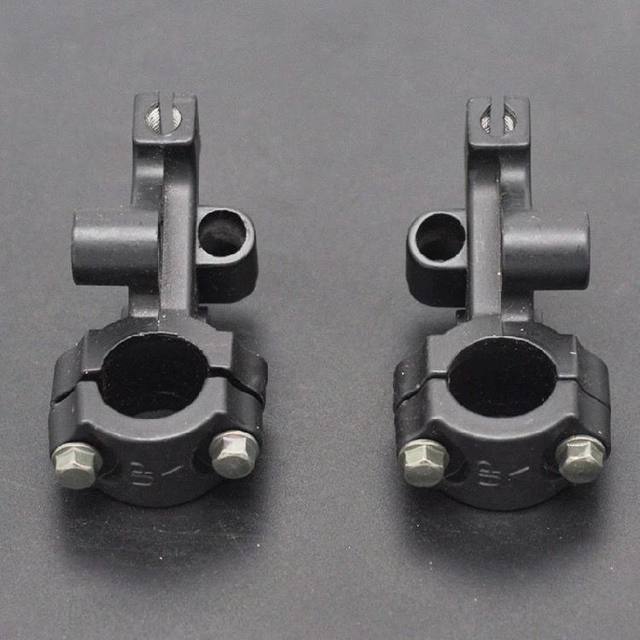 Motorcycle mirror seat FXD125 reflector mount Fuxianda clutch brake handlebar installation left and right seat