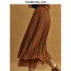 Mandeshi double-layer mesh skirt 2025 autumn new style high-end temperament retro layered A-line pleated skirt