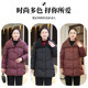 90 white duck down mother down jacket winter joy mother-in-law thickened red middle-aged and elderly