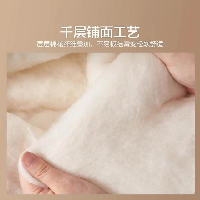 Xinjiang cotton mattress mattress, home bedroom soft cushion, Category A maternal and infant grade single rental room special bed quilt