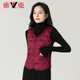 Yalu lightweight down vest women's short 2024 new down liner vest warm vest plus velvet inner waistcoat