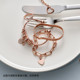 Pandora Pandora Ole Open Bracelet Rose Gold Versatile Simple Gift