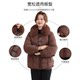 Yanying middle-aged and elderly warm and stylish winter tops and cotton-padded jackets/slightly raised velvet pants