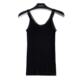 Lace thin shoulder strap V-neck literary suspender shirt for women with terry loop plus velvet thickened thermal inner vest elastic base shirt

