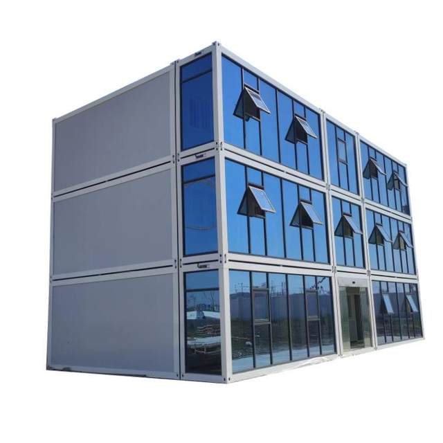 Packing Boxes Building Container room construction site dormitory residence color board ...