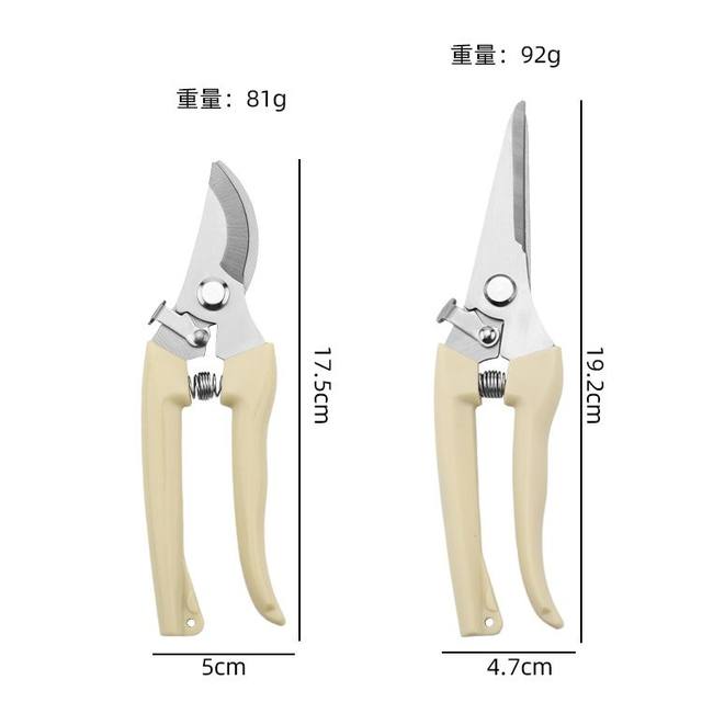 Gardening, pruning, handmade flower scissors, fruit tree branches, pruning, flower scissors, special tool pruning artifact