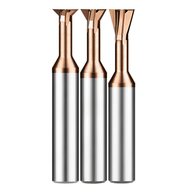 Tungsten steel dovetail knife Tungsten steel dovetail groove knife 30 degrees 45 degrees 60 degrees 75 degrees inverted knife Carbide dovetail knife