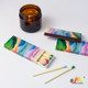 Colorful Danxia safety match aromatherapy candle birthday cake bar hotel restaurant traditional advertising lighting fire and incense
