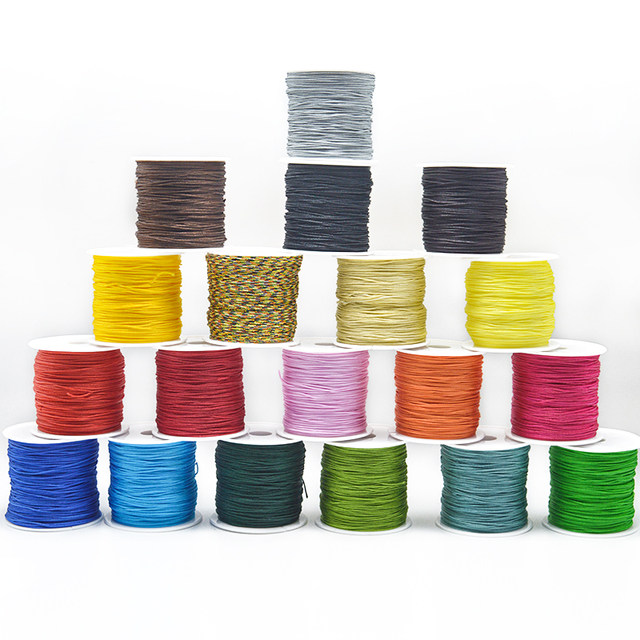 No. 72 jade wire hand rope braided rope diy handmade material hand-knitted bracelet special necklace pendant rope braided rope