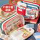 Large capacity contrasting pencil case for girls 2025 new pencil case high-value ins style large capacity pencil case niche