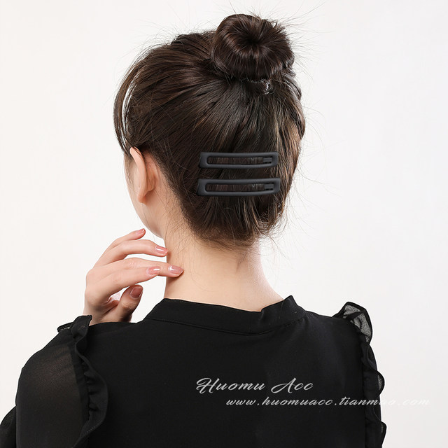 Broken hair finishing artifact frosted hair clip women's back of head forehead side bangs clip 2025 new bb clip hair clip