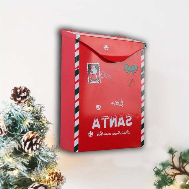 Iron Email Metal Wall -Mount Box Retro Handmade Creative Mailbox Home Horticultural Crafts Opinion Box
