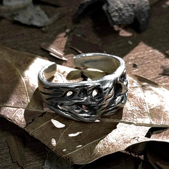 Star's same style Personal Use OnlyStick 925 silver ring adjustable