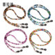 Prady glasses chain women's hanging neck sunglasses chain mask lanyard fine colorful beaded sunglasses chain
