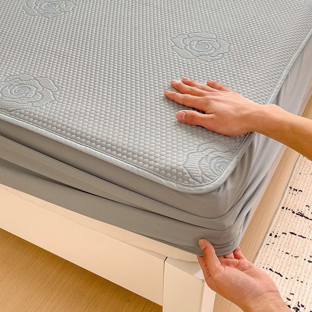 
Bingdoudou cooling mat and fitted sheet set, three-piece set, can be customized in custom sizes, maternal and infant category A, summer ice-feel folding soft mat