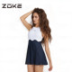 
zoke/Zhouke backless sexy neck slim vacation dress swimsuit for women 2025 new high-end