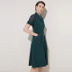 Yingzhishang outlet 2025 new mint green shirt skirt summer new slim short-sleeved commuting dress