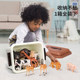 Newchi animal model children's simulation toy farm safari full set of boys and babies early education cognition