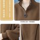 Autumn fashion new style woolen coat for women over 50 years old, middle-aged and elderly mothers, autumn and winter style stand-up collar thick coat