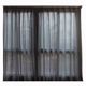 White curtains, gauze curtains, soft pink gray chiffon, soft living room, bedroom balcony, bay window, sunshade hook, Velcro yarn